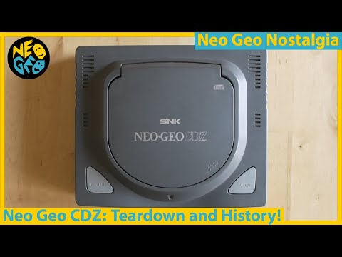 Neo Geo CDZ: The Final Evolution of SNK's CD Pivot! Full Teardown and History of the AES Alternative