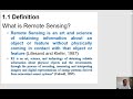 Lecture 1 Basic Concepts Of Remote Sensing