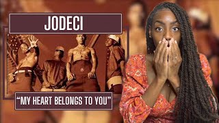 First Time hearing Jodeci - My Heart Belongs To You | REACTION 🔥🔥🔥