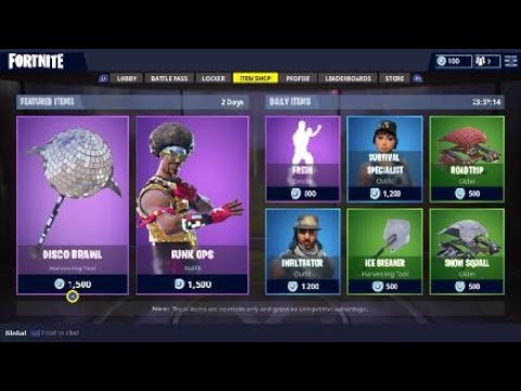 daily items for vbucks in fortnite battle royale 02 01 18 smotret skachat - icebreaker pickaxe fortnite price