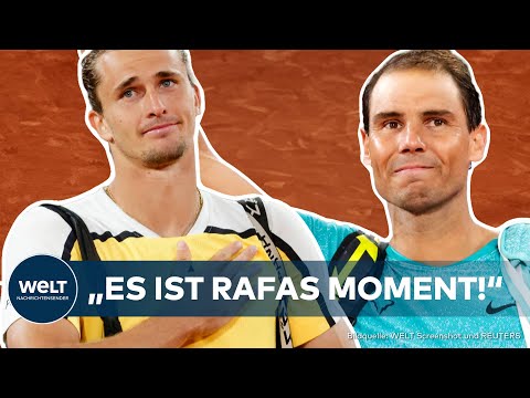 PARIS: "Emotional unfassbar schwierig!" Alexander Zverev gewinnt gegen Rafael Nadal in Rekordzeit!