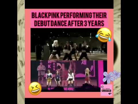 blackpink debut dance  😂😂