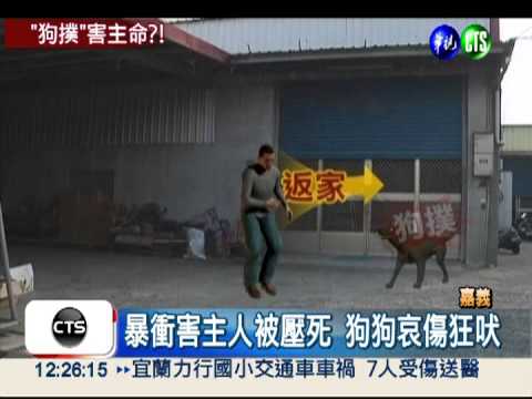 疑遭愛犬撲倒 男子遭鐵捲門壓死