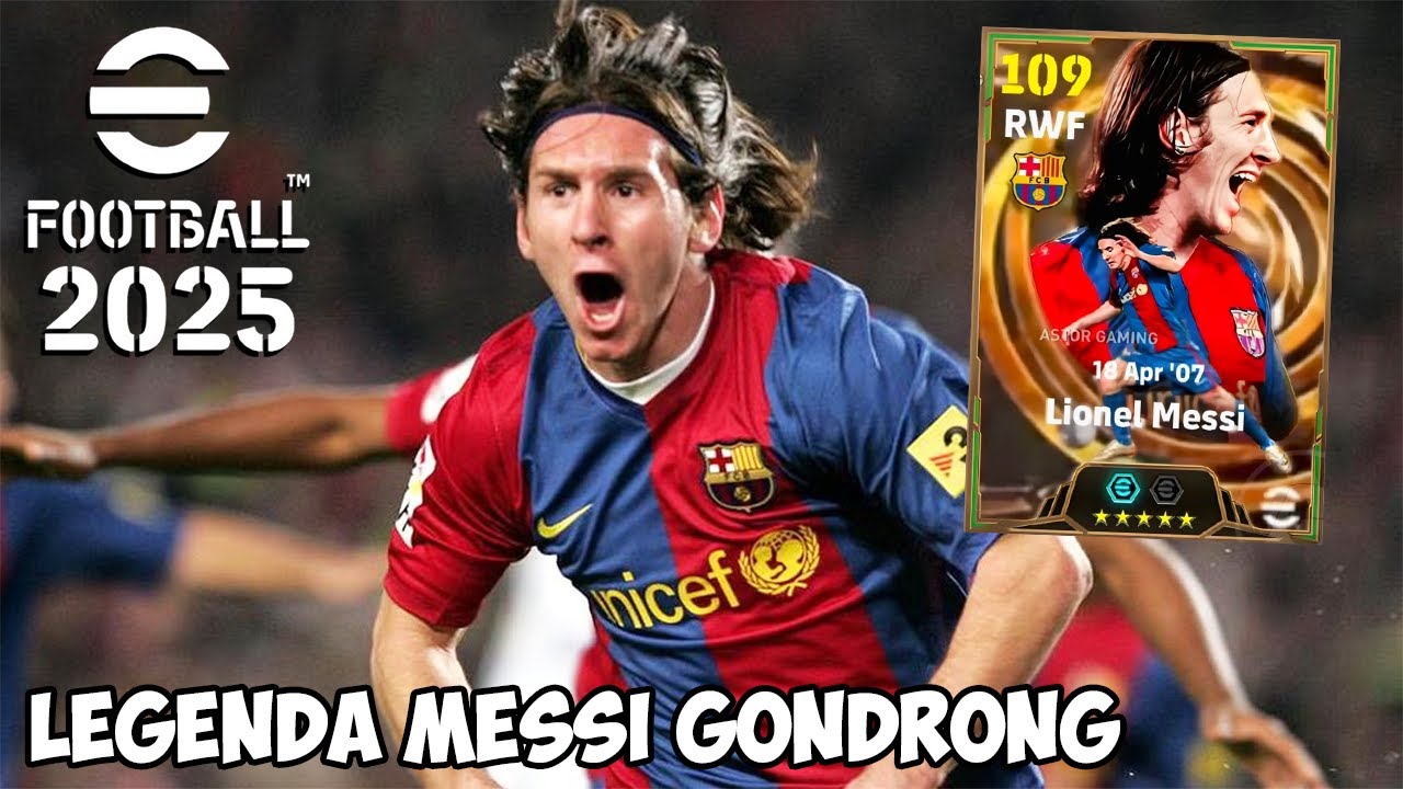 LEGENDA MESSI GONDRONG TERKUAT RILIS AKU MAU GACHA DAN REVIEW.... eFootball 2026