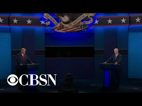 Highlights from the final debate as Trump and Biden face off over key issues