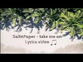 SALTNPAPER Take Me On Lyrics Video