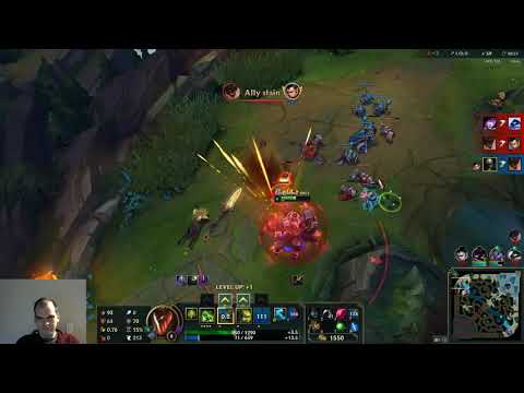 Urgot vs Malphite, top lane, with commentary