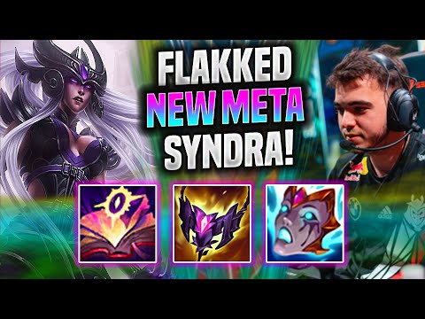 FLAKKED IS A GOD WITH SYNDRA NEW META! - G2 Flakked Plays Syndra ADC vs Draven! | Season 2022
