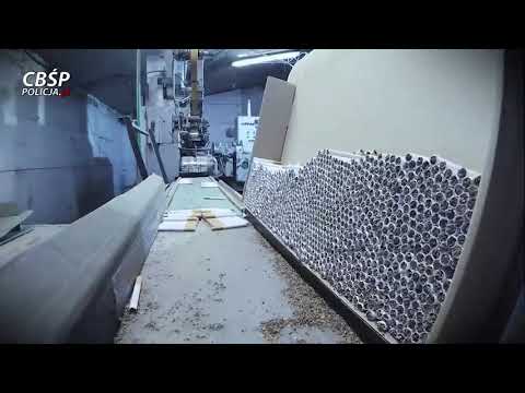 CBŚP ZLIKWIDOWAŁO NIELEGALNĄ MANUFAKTURĘ PAPIEROSÓW W POWIECIE SIERPECKIM