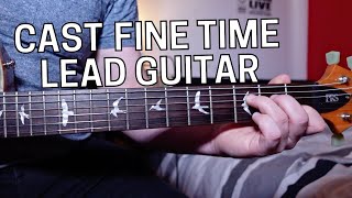 Cast - Fine Time Lead Guitar Lesson