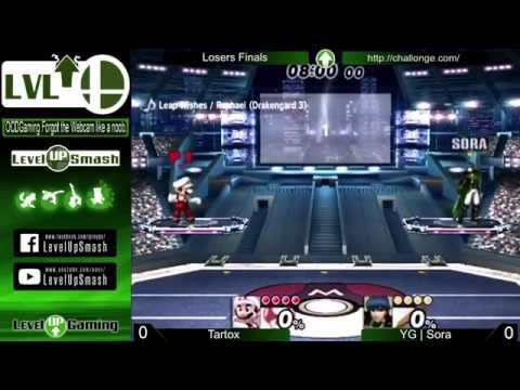 Level Up Smash 2.0 Losers Finals - Tartox (Wolf/Mario/Fox) vs. YG | Sora (Marth)