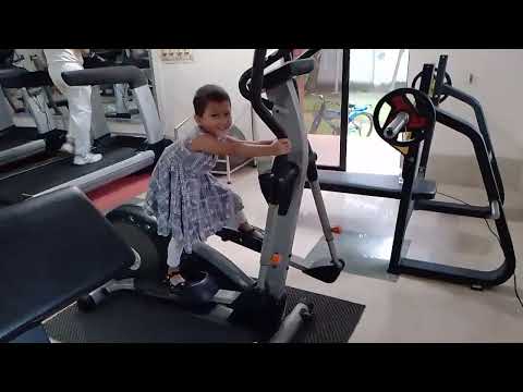 Miqdad and Mehek at #gym