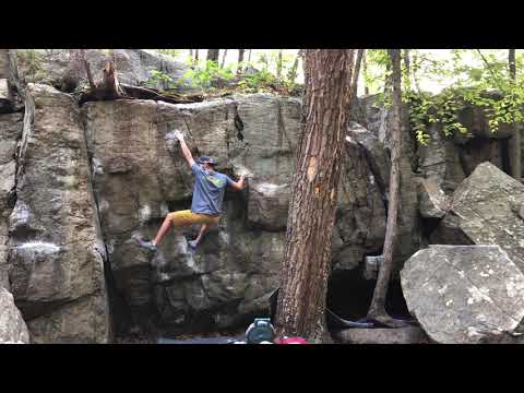 Powerlinez Bouldering: Whale Wall: Summer Lug Variation