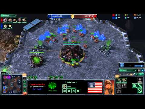 LiquidHerO v MVPDRG - Game 1 - Warp Prisms + FF + Queens