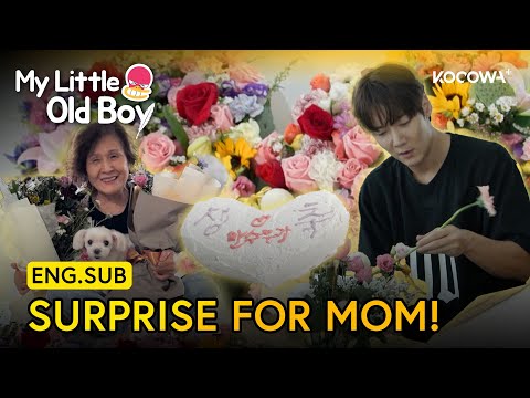 Choi Jin-hyuk’s Heart-Shaped Flower & Cake Surprise For Mom💝 | My Little Old Boy EP459 | KOCOWA+