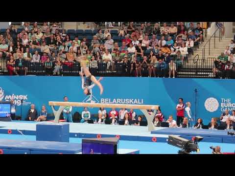 Agnes Suto-Tuuha - European Games 2019 - Beam