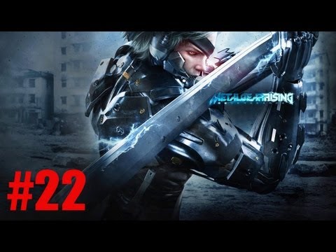 Let's Play Metal Gear Rising: Revengeance - Part 22 - Jetstream Sam Boss Fight
