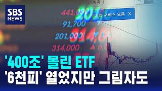 '400조' 몰린 ETF..'6천피' 열었지만 그림자도 / SBS
