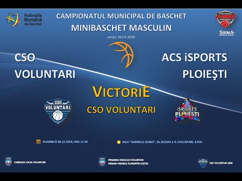 Victorie CSO Voluntari in CSO Voluntari - iSports Ploiesti (U12 team, 08.12.2019 HD Version)