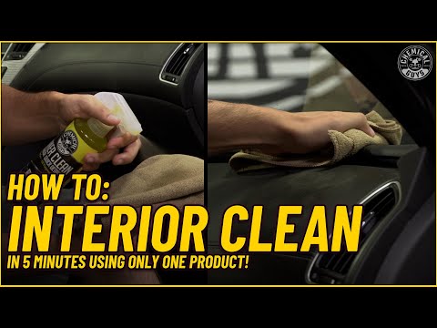How To Clean Your Entire Interior Using Only One Product! - Chemical Guys