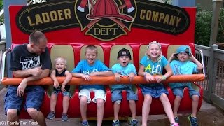 Baby Michael's First BIG BOY RIDE at Silver Dollar City