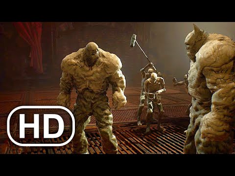 Red Hood Vs Clayface Fight Scene 4K ULTRA HD - Gotham Knights