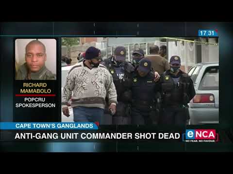 Popcru spokesperson on the murder of anti gang unit commander Charl Kinnear