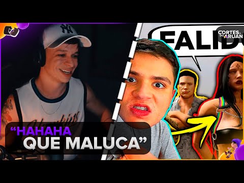 ARUAN REAGE: MULHER ME “HUMILHOU” E CHAMOU DE FALIDO no GTA RP😂 (Paulinho o LOKO)-Cortes do Aruan