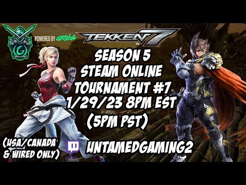 Tekken 7 Season 5 Steam/PC Online Tournament #7 1/29/23