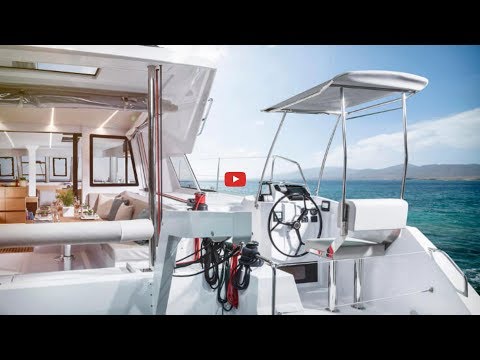 The new 2020 Nautitech 46 Open Sailing Catamaran