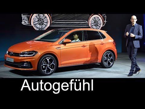 All-new VW Volkswagen Polo R-Line & GTI Premiere & Design presentation neu 2018