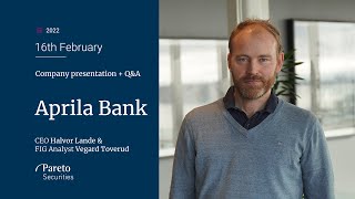 Aprila Bank: “The Tech Company with a Banking Licence” | Company Presentation and analyst Q&A