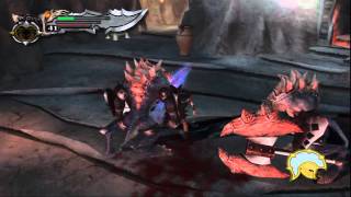 【GOW】PLAY17　血と溶岩で赤く染まる通路