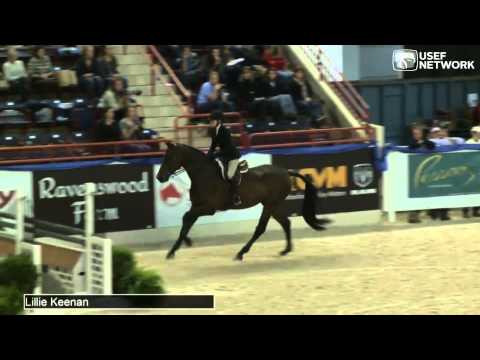 Lillie Keenan wins 2013 Pessoa/US Hunter Seat Medal Finals presented by Randolph College