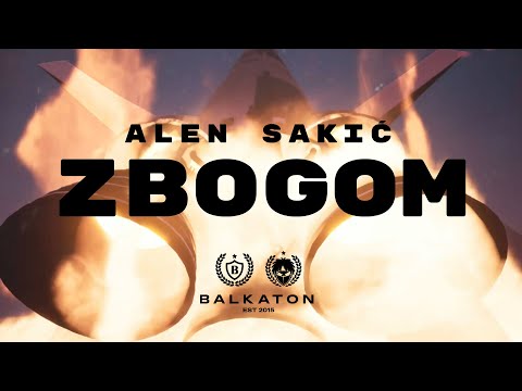 ALEN SAKIĆ - ZBOGOM (LYRICS VIDEO)