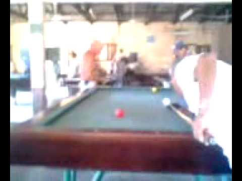 billar ahí va la gorda