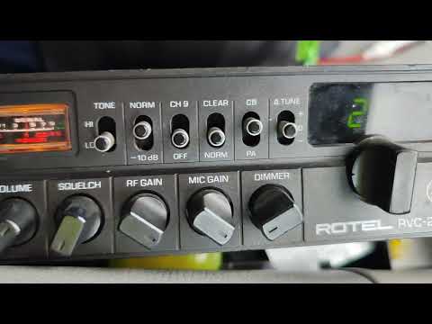 Gibraltar on a Rotel rvc 240 on UK CB channel 21