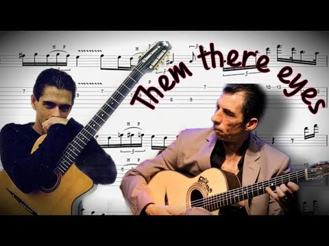 Jimmy Rosenberg - Them there eyes - PDF jazz transcription