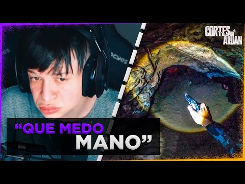 ARUAN REAGE A A CAVERNA DO CORPO SECO - Caçadores de Lendas (RENATO GARCIA) - Cortes do Aruan