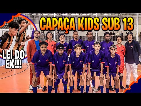 O JOGO MAIS DIFICIL DO CAPAÇA FC KIDS NO FUTSAL! (SUB 13/14)