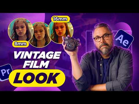 How to Create the Vintage Film Aesthetic in After Effects | @filmriot x Adobe Video