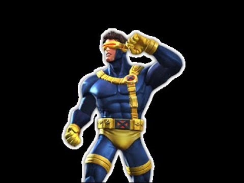 Marvel Contest Of Champions - Fully evading Cyclops (Blue) Specials