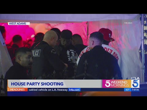 Shooting reported at large house party near USC campus