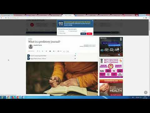 Lecture 29 Choosing a journal to publish in