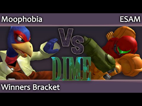 DIME 15 Melee - Moophobia (Falco) vs ESAM (Samus) - Winners Bracket