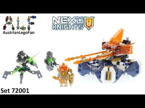 Vidéo LEGO Nexo Knights 72001 : L'aérotireur de Lance