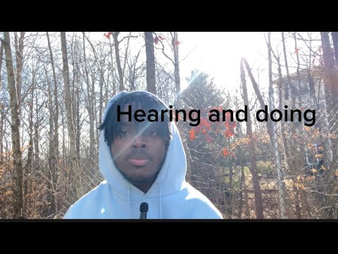 Be doers of the word not just hearers