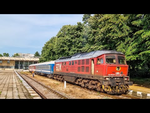 🚆Ludmilla power!!!🛤 Cab Ride Bulgaria🇧🇬: Line 91 Silistra - Samuil🕗🌞