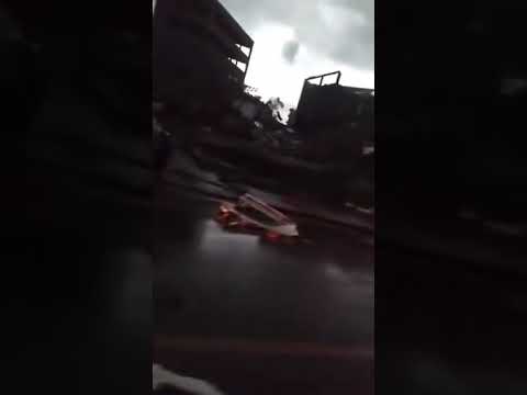 furacão atinge Rio grande do Sul