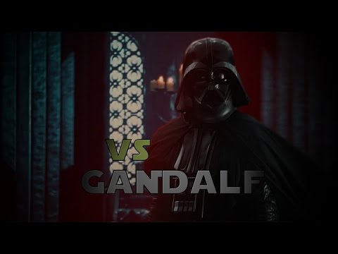 Teh Lurd of teh Reings - Darth Vader VS Gandalf Battle | Supercut